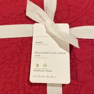 COPY - Pottery Barn Belgian Flax Linen Sham, NWOT